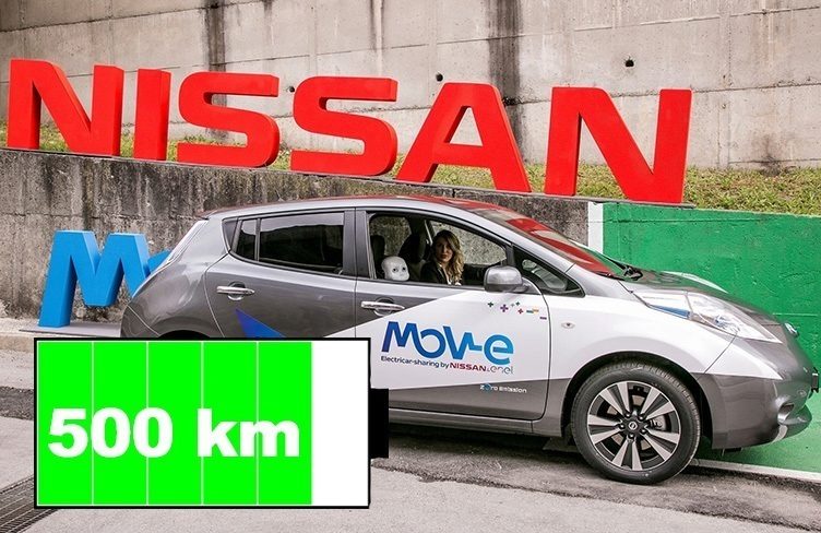 Nissan brzy vyvine elektromobily s dojezdem 500km
